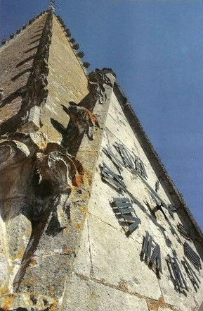 La flèche de l'église de Sainte Marie de Ré